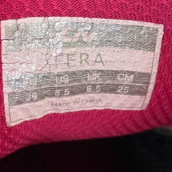 Liv Fera Cycling Shoes Womens Size 39 US 8.5 Black Pink Spin Off Road Clips - Picture 12 of 13